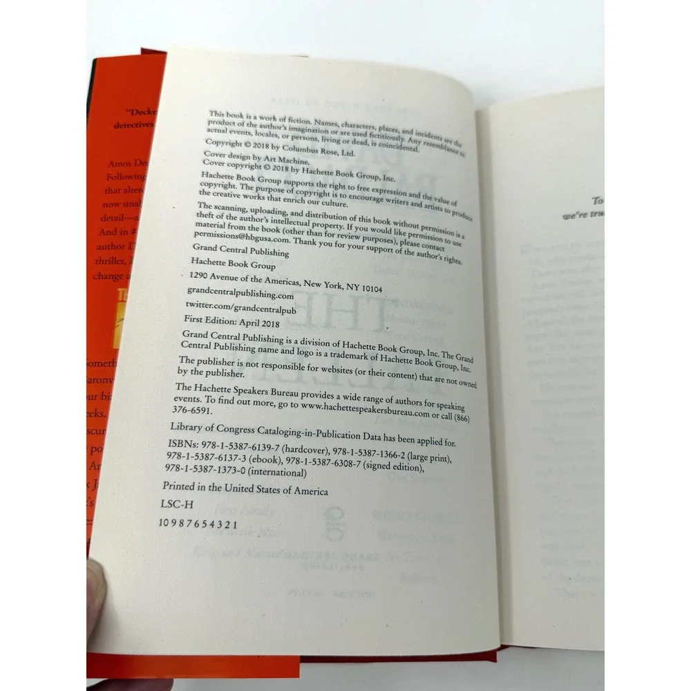 Grand Central Publishing reasonable offers